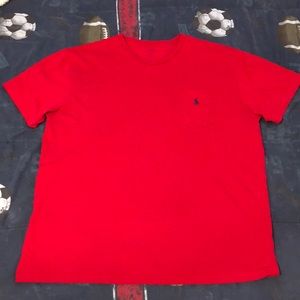 Polo Ralph Lauren Red Pocket Tee Shirt